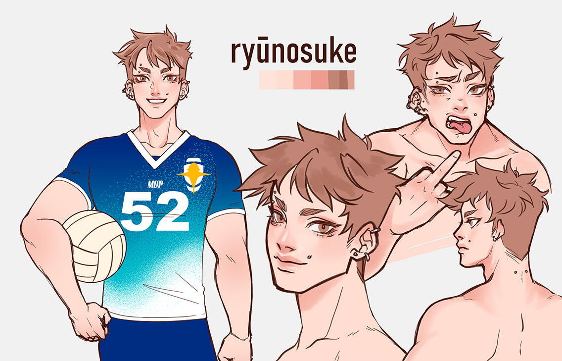 Ryunosuke Character Sheet (OC)