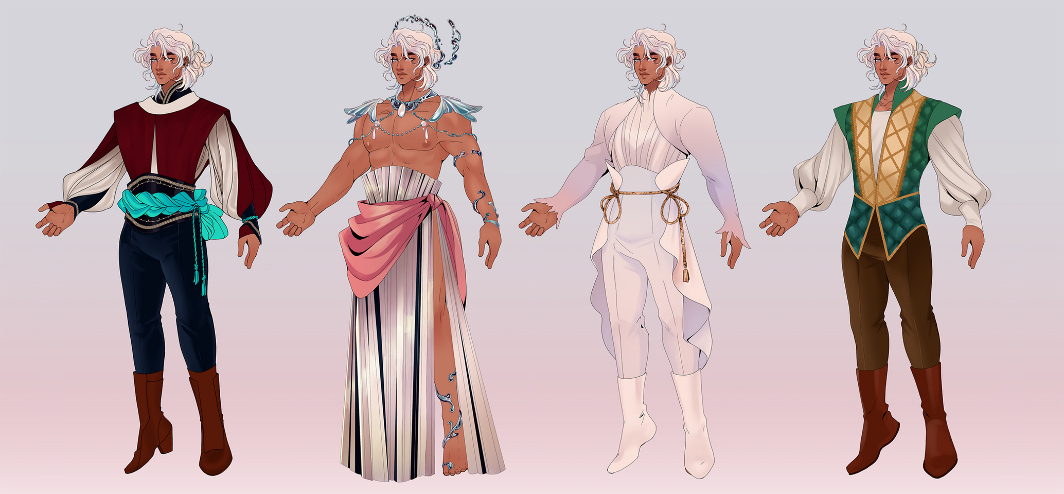 Sabriel Outfit Sheet for diastrons